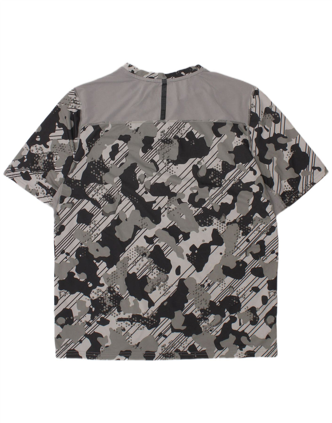 RUSSELL ATHLETIC T-Shirt Dri-Power Garçon 14-15 Ans XL Gris Camouflage