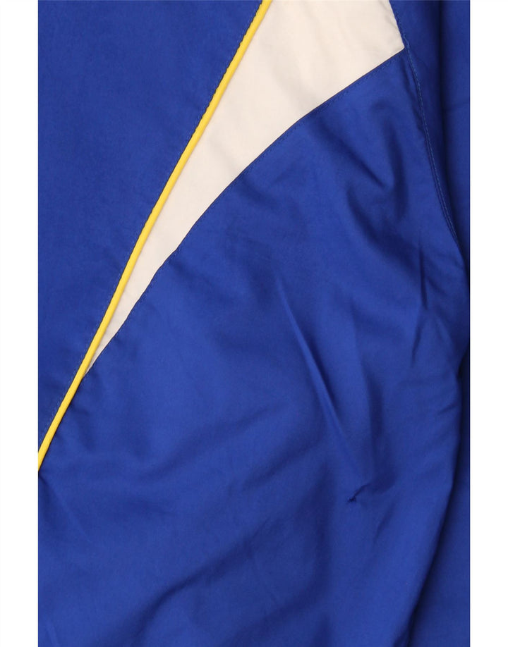 Fila Veste de Pluie Homme UK 38 Bleu Moyen Polyester Colorblock