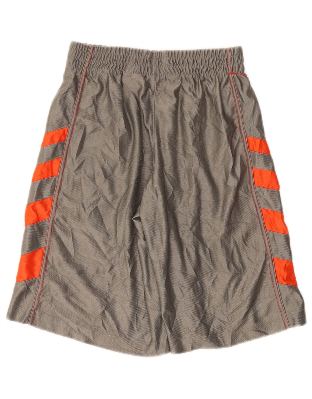 PUMA Short de sport pour garçon 7-8 ans Petit Gris Colorblock Polyester