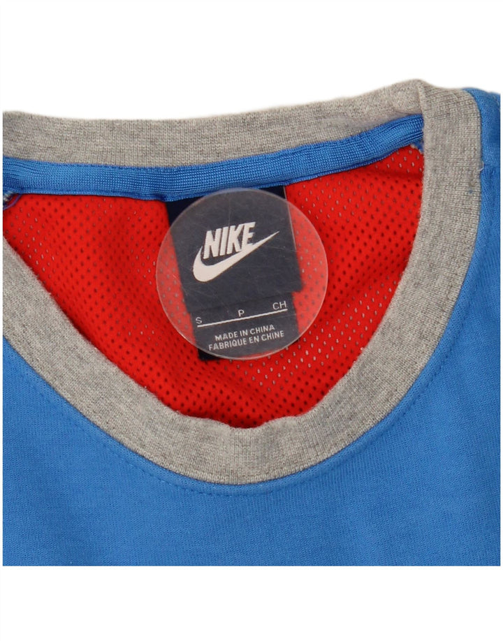 Nike Sweat-shirt pour homme Taille S Gris Colorblock