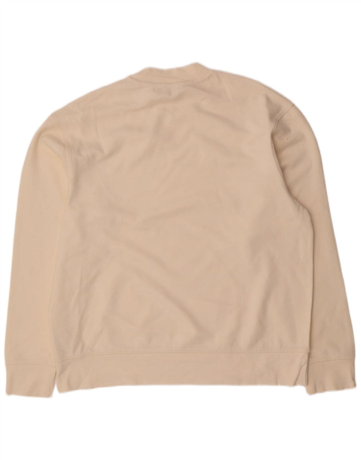 Zara Homme Sweatshirt Jumper Large Cassé Coton