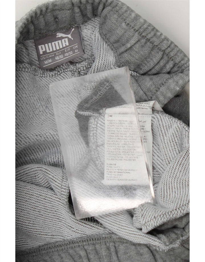 Puma Pantalon de Survêtement Graphic Homme Gris Colorblock