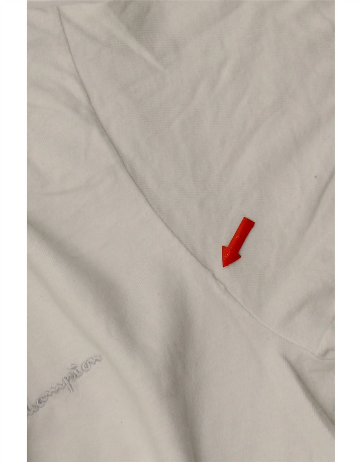 Champion T-Shirt Homme Petit Blanc