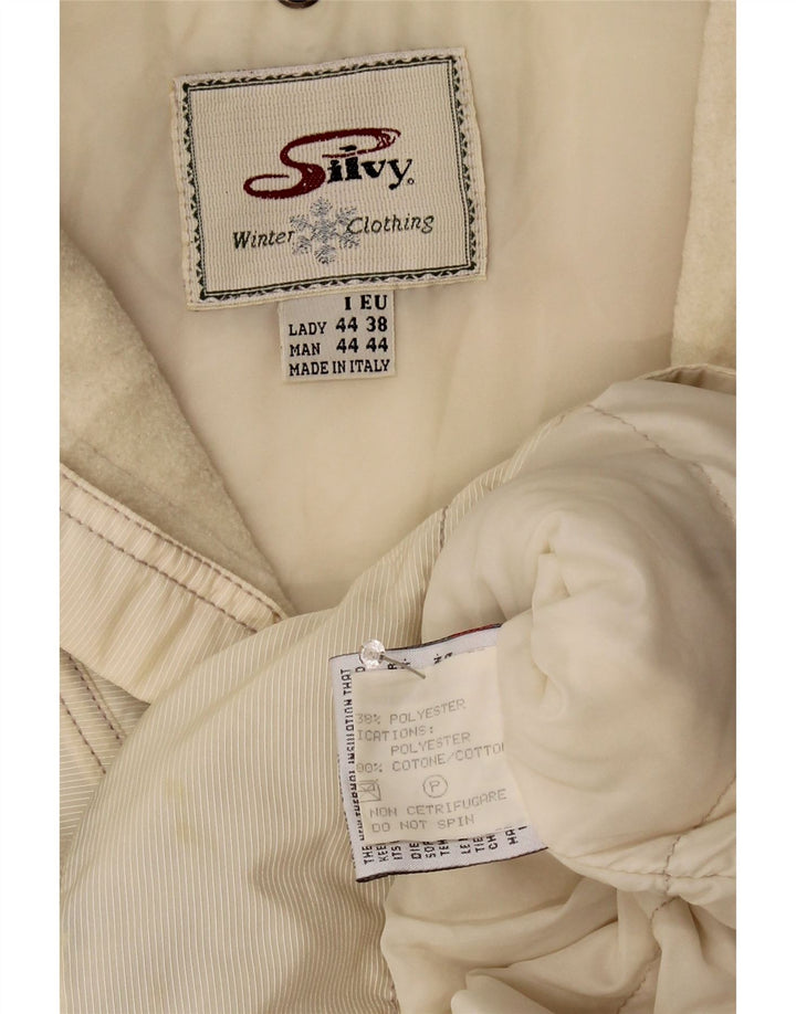 Silvy Veste Anorak à capuche pour femme EU 38 Medium Off White Paisley