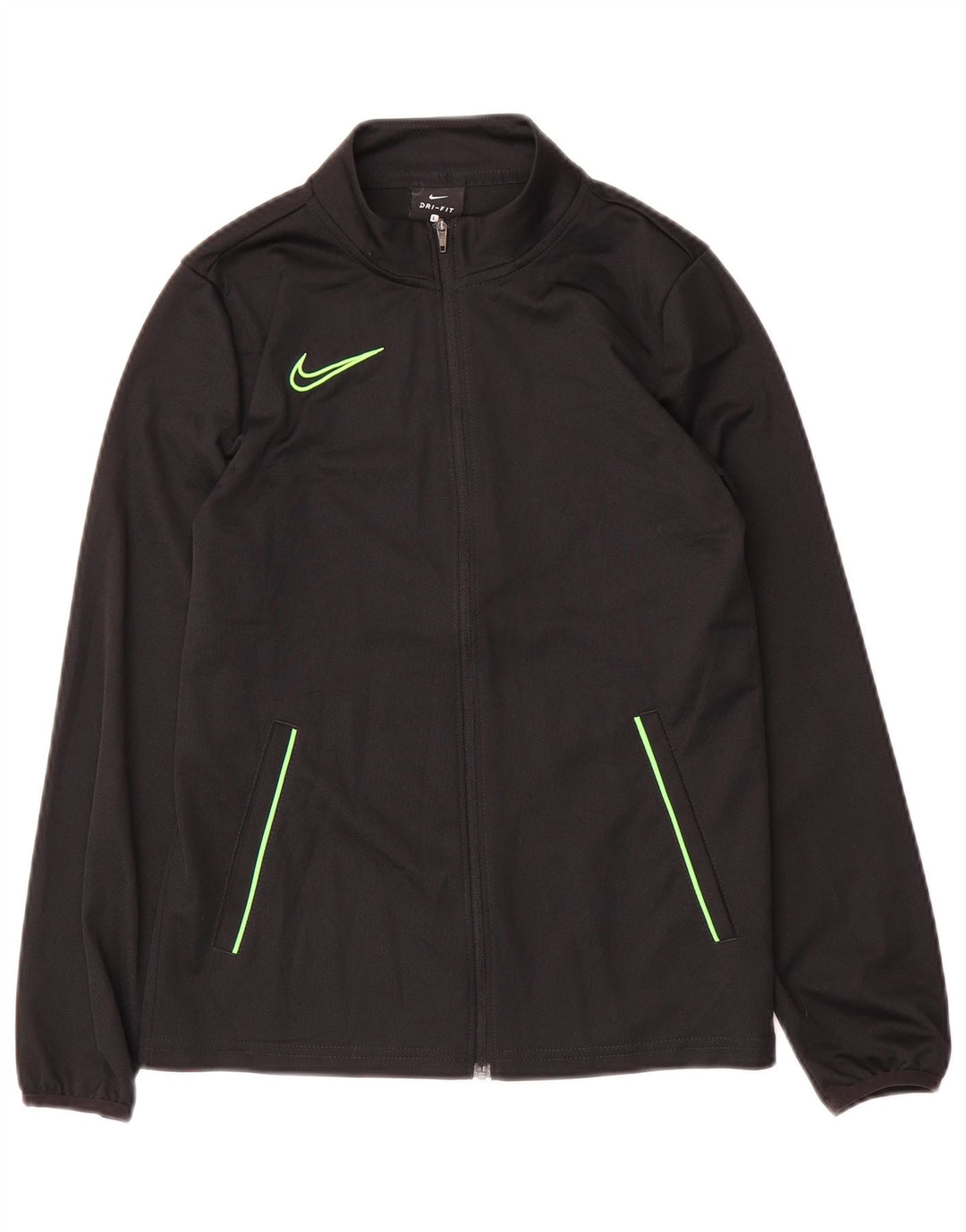 Nike Garçons Dri Fit Survêtement Top Veste 12-13 ans Grand Noir Polyester