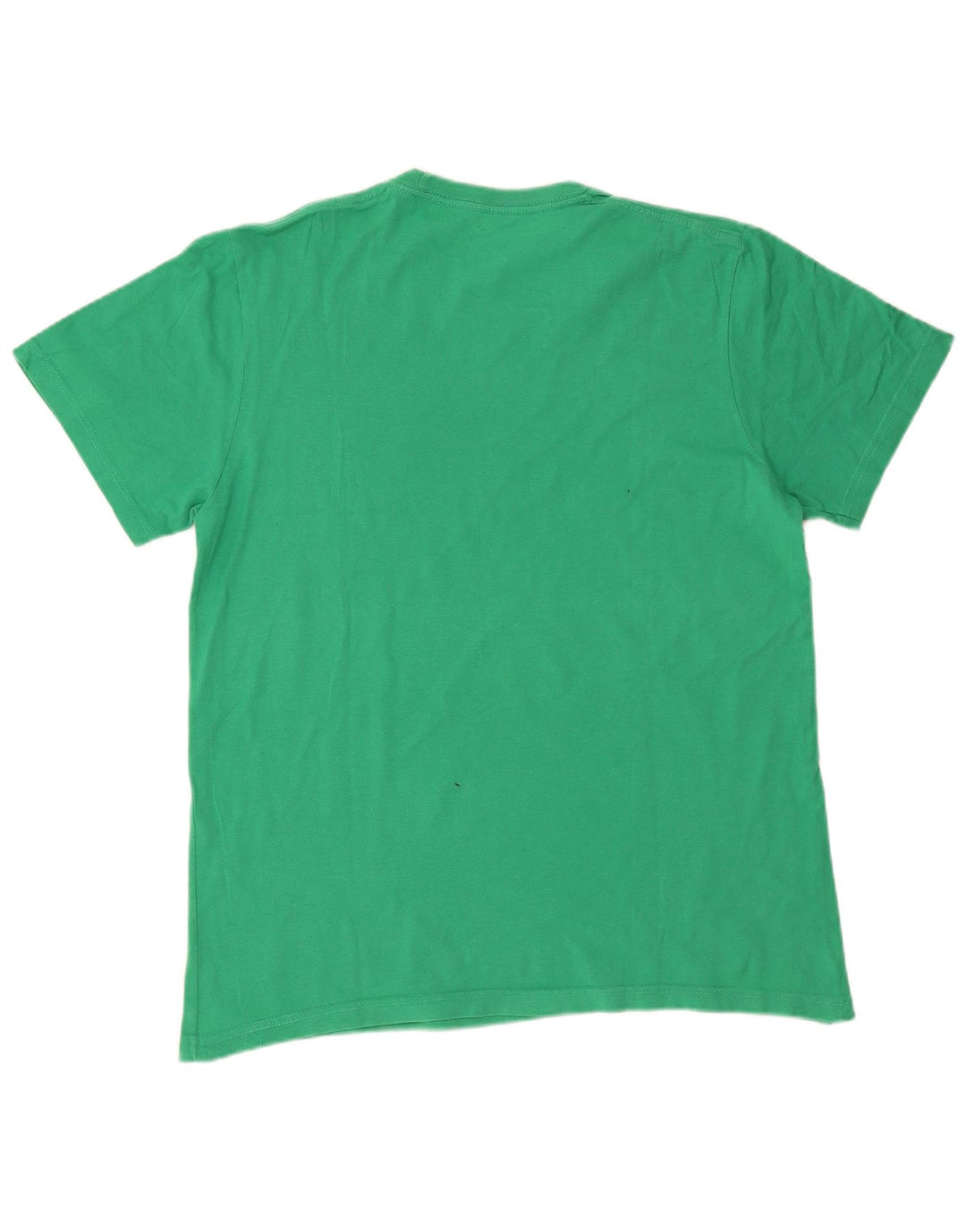 Converse T-Shirt Graphique Homme Vert Moyen Coton