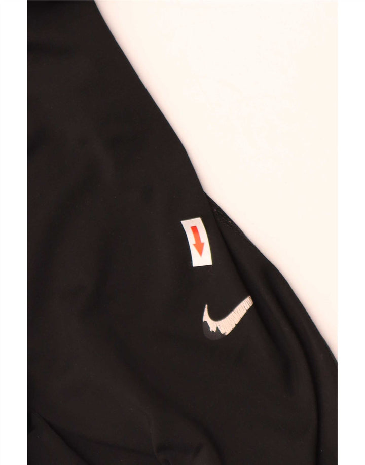 Nike Legging graphique Dri Fit pour femme UK 14 Noir moyen Polyester