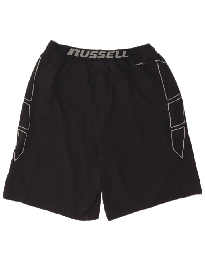 RUSSELL ATHLETIC Short de Sport Dri-Power Graphic Homme Noir Moyen