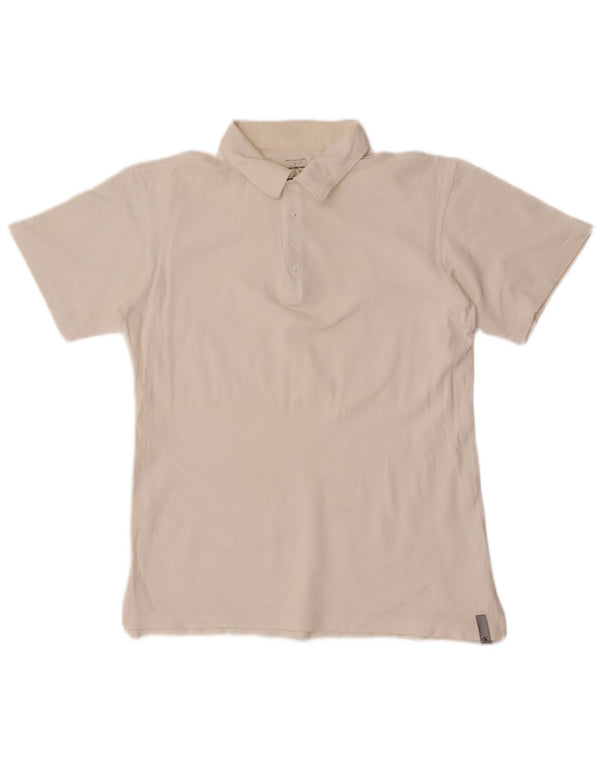 Calvin Klein Jeans Polo Garçon 15-16 ans Blanc