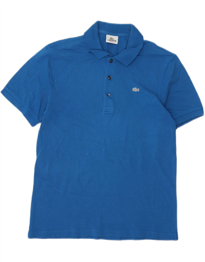 LACOSTE Polo Homme Taille 5 Grand Bleu Coton