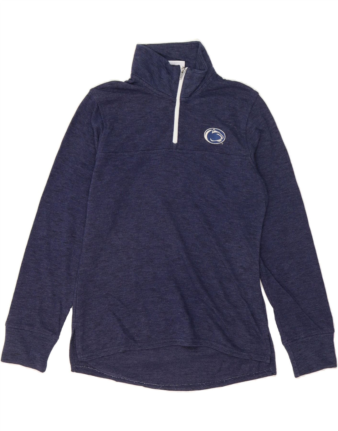 CHAMPION Mens Zip Neck Pullover Tracksuit Top Small Navy Blue Cotton Vintage Champion and Second-Hand Champion from Messina Hembry 