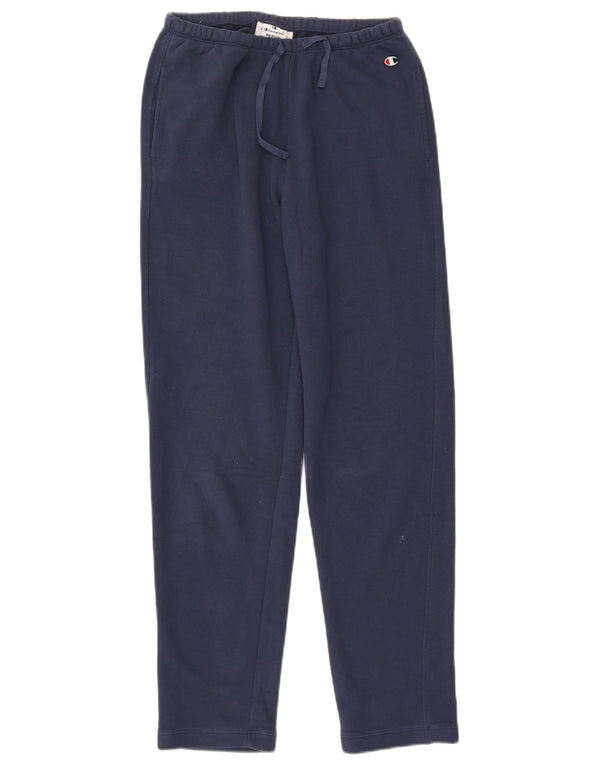 Champion Pantalon de survêtement pour femme UK 14 Bleu marine moyen Coton