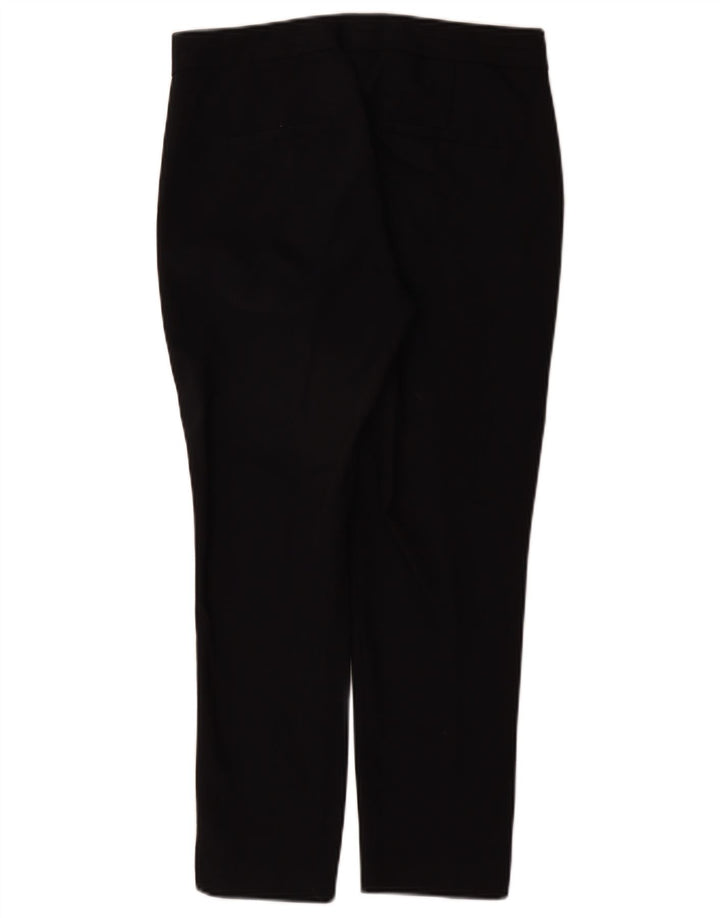 MONSOON Womens Slim Suit Trousers UK 8 Small W28 L25 Black Polyester