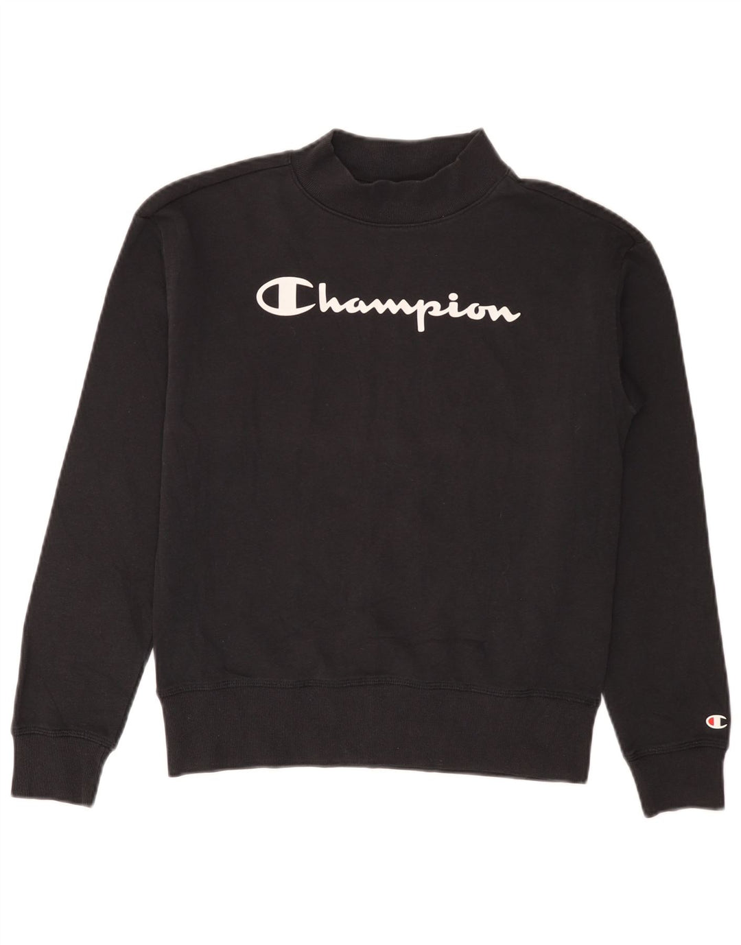CHAMPION Sweat-Shirt Graphique Garçon 15-16 Ans 2XL Noir Coton