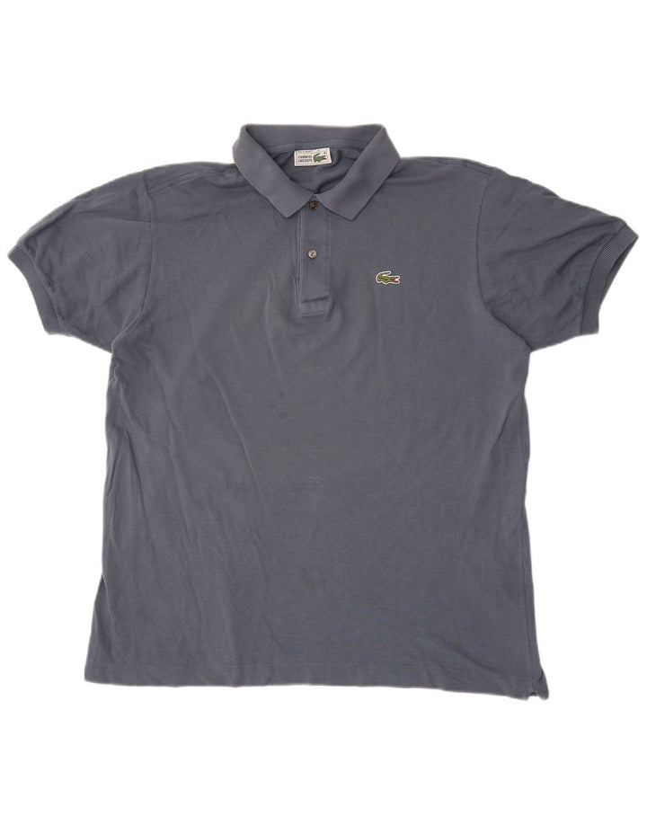 Lacoste Polo Homme Taille 6 XL Coton Gris