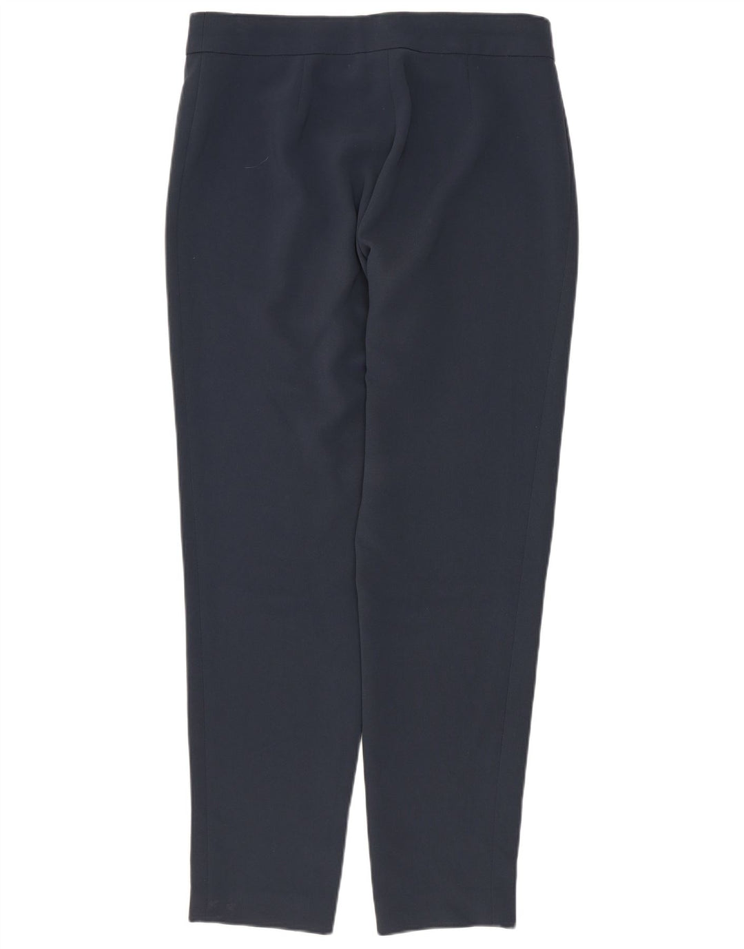 Max Mara Pantalon décontracté slim pour femme UK 8 Small W28 L27 Bleu marine