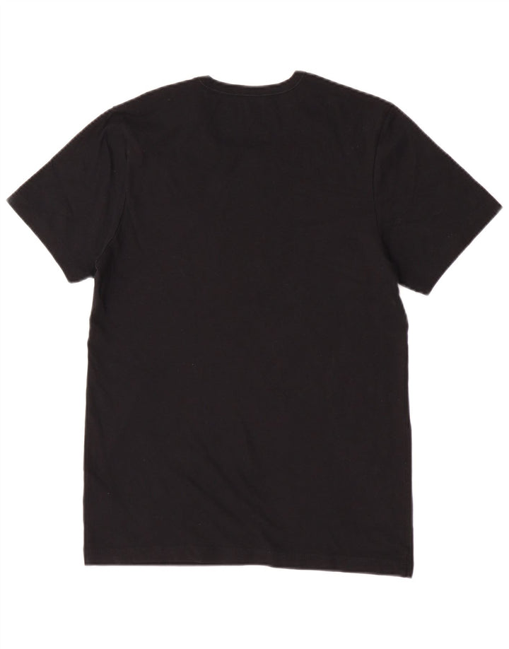 Hugo Boss Hommes T-Shirt Top Petit Noir Coton