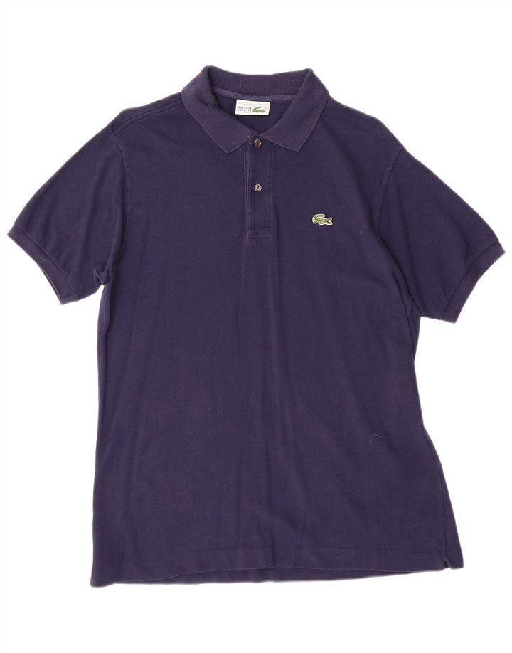Lacoste Polo Homme Taille 4 Coton Bleu Marine Moyen