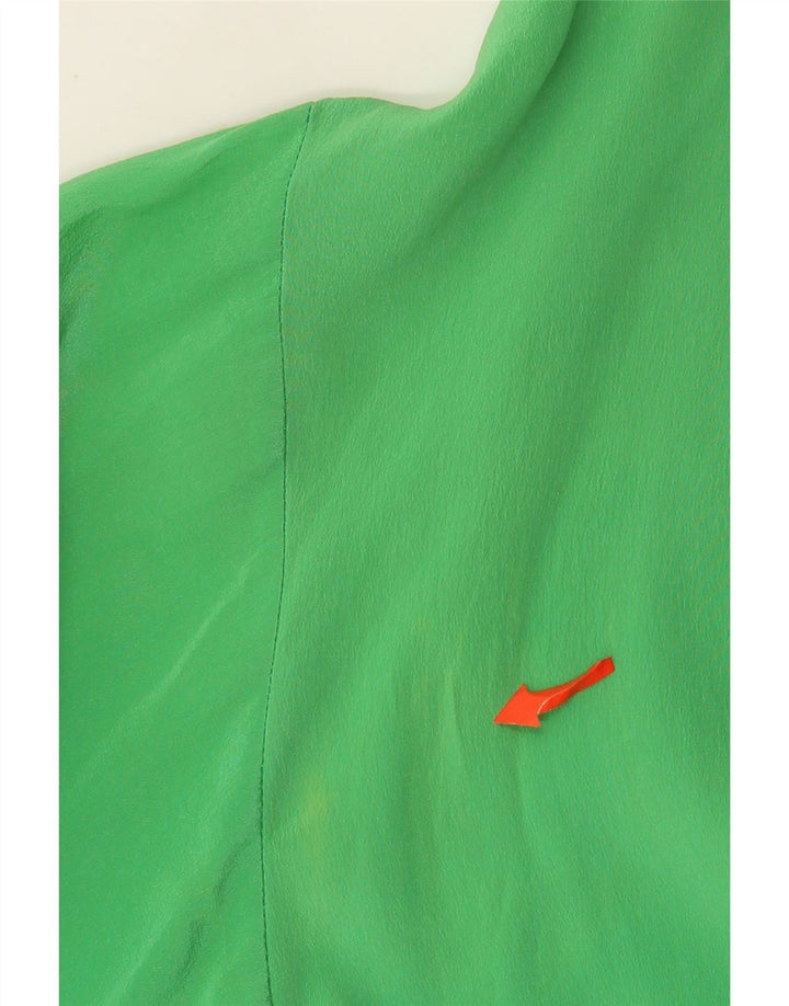 Nuova Citta Chemisier Femme IT 48 XL Vert Soie