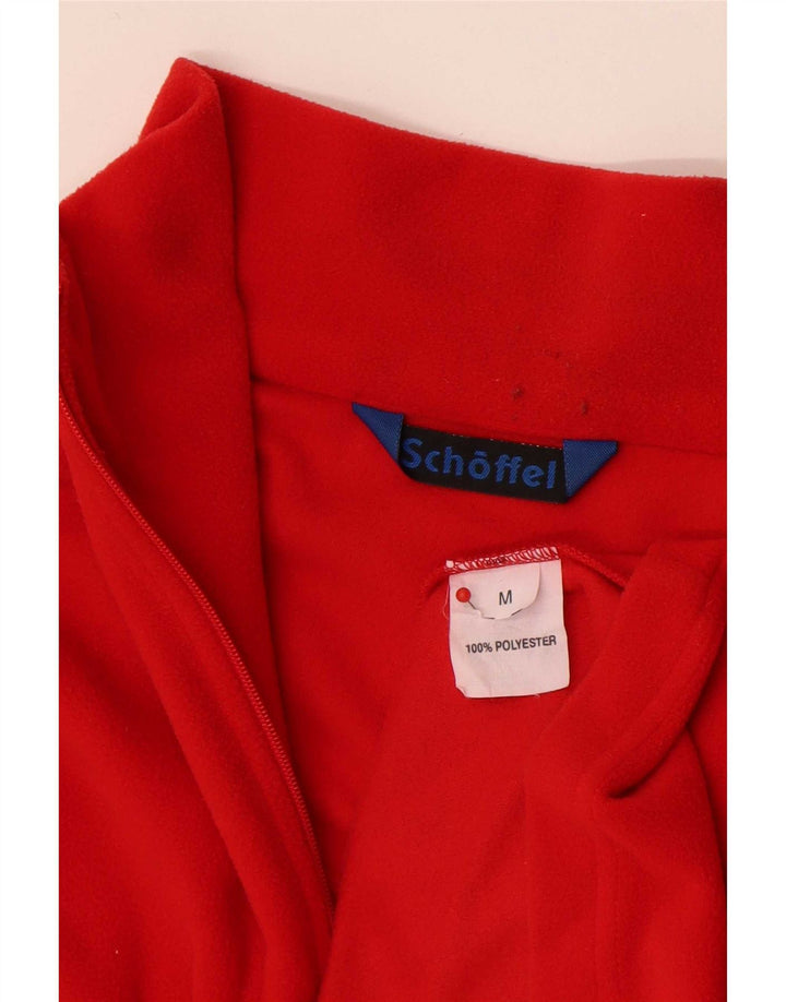 Schoffel Pull Polaire Col Zippé Homme Rouge Moyen