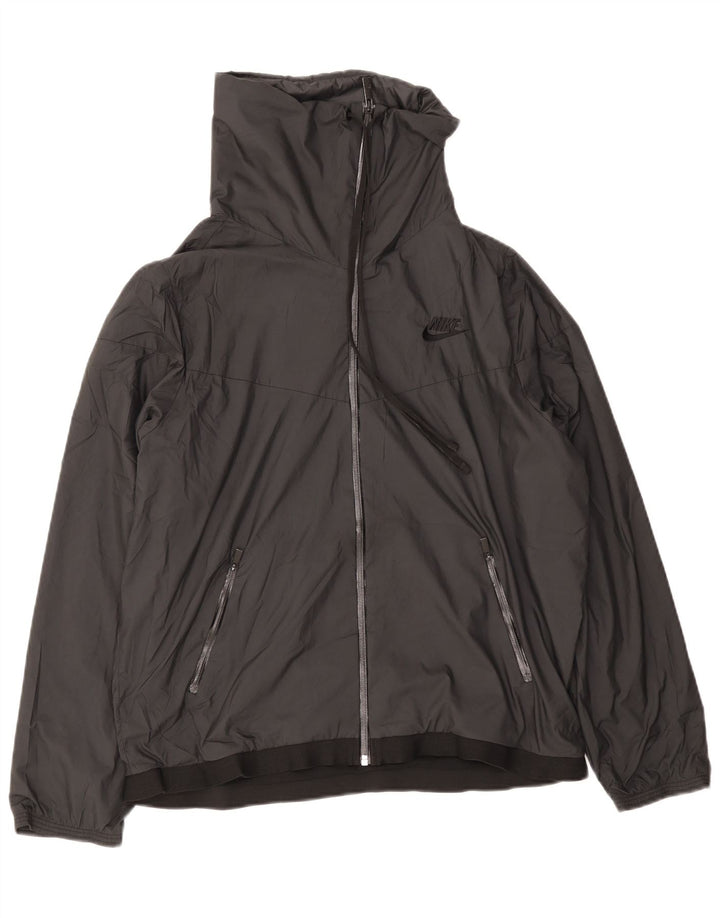 Nike Veste de survêtement pour homme UK 39/41 Noir moyen Polyester