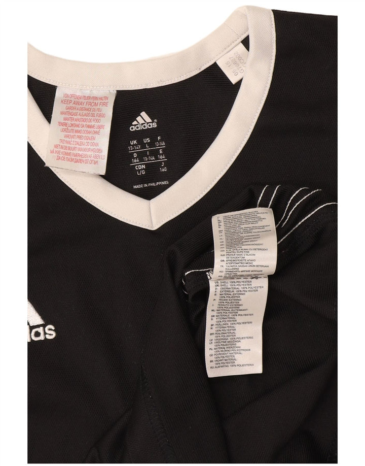 Adidas Débardeur Fille 13-14 ans Noir Polyester