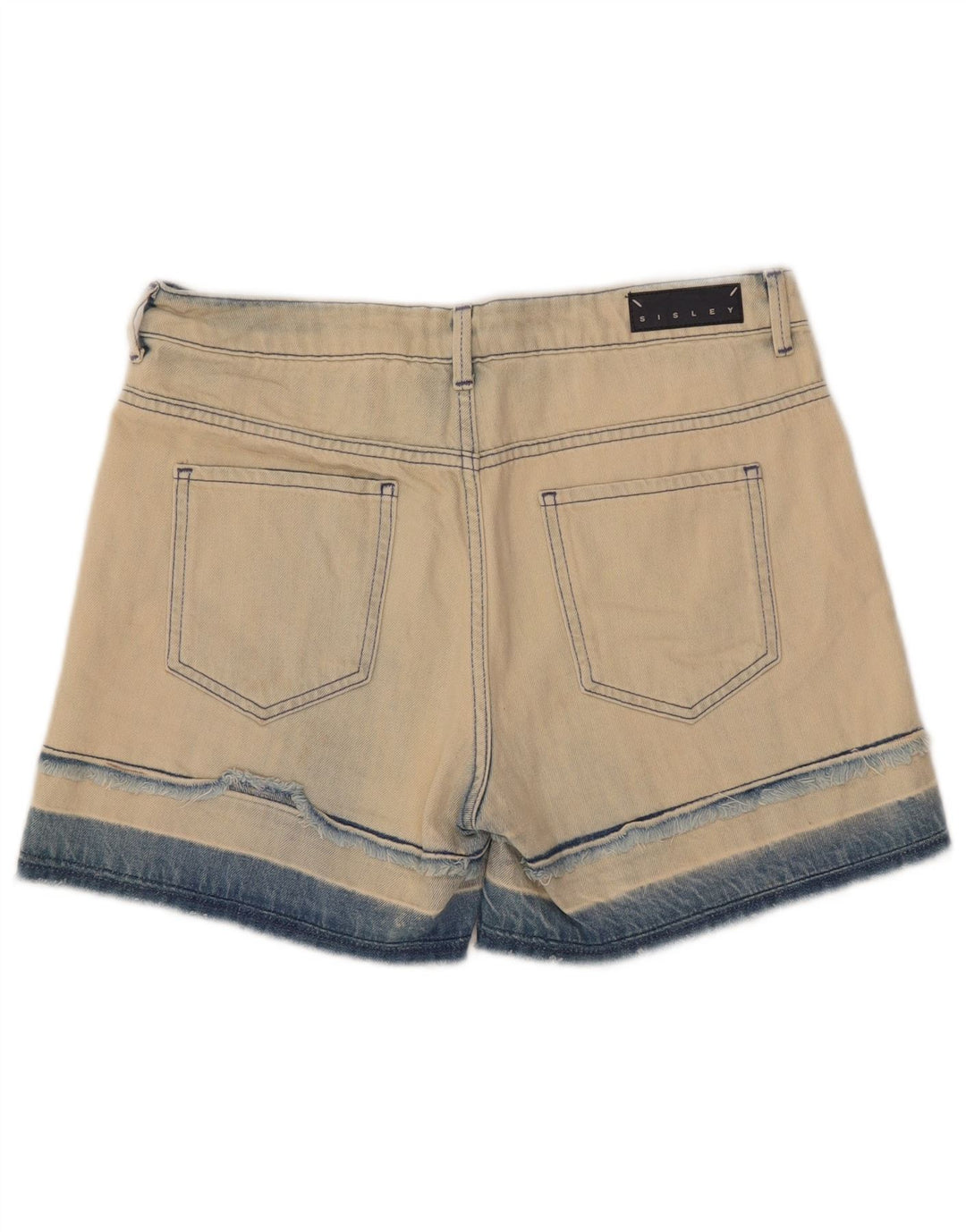 Sisley Short En Jean W28 Coton Beige Moyen |
