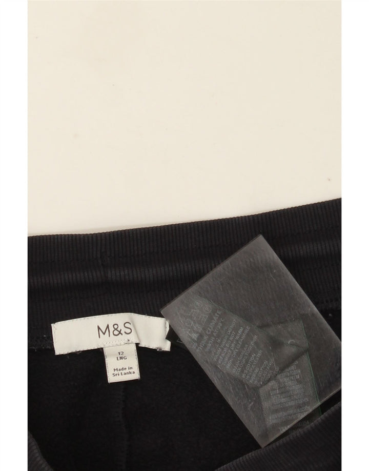 Marks & Spencer Pantalon de survêtement pour femme Bleu marine moyen UK 12