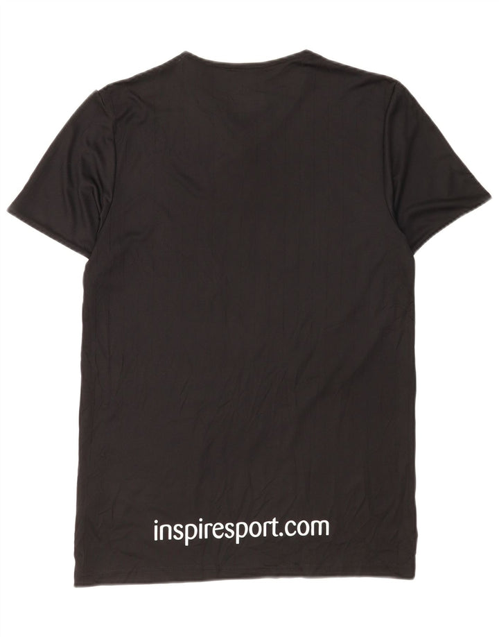 Adidas Hommes Climalite Graphic T-Shirt Haut Petit Noir Polyester