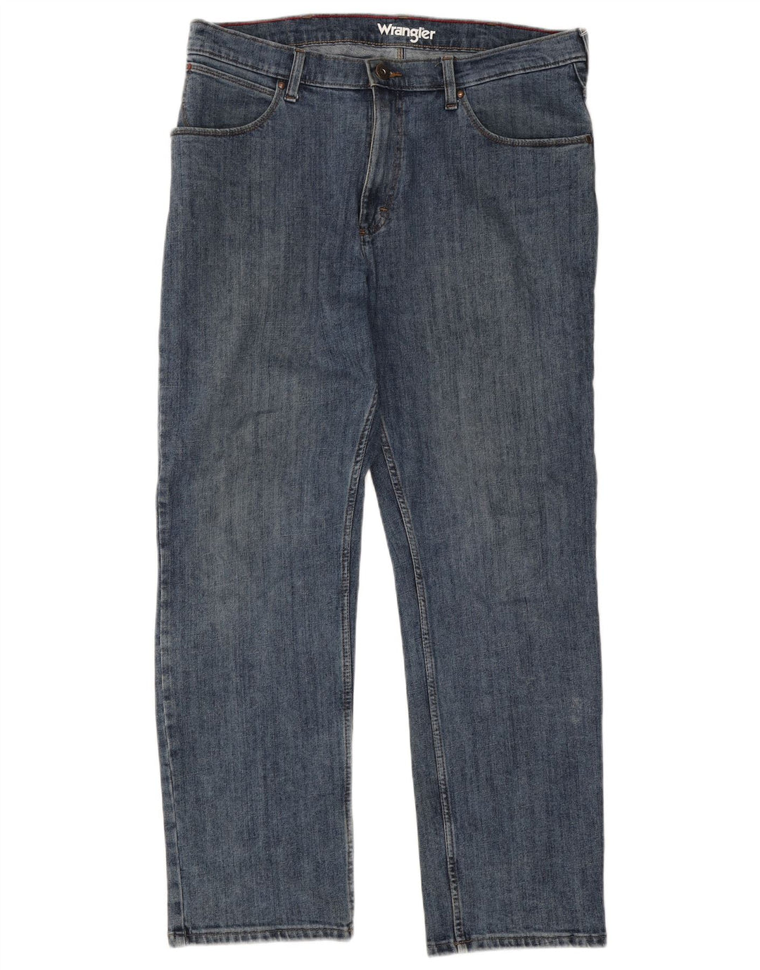 Wrangler Jean droit homme W36 L30 bleu coton