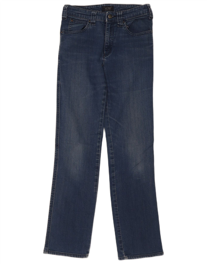 Armani Femme Jean Droit W27 L27 Bleu