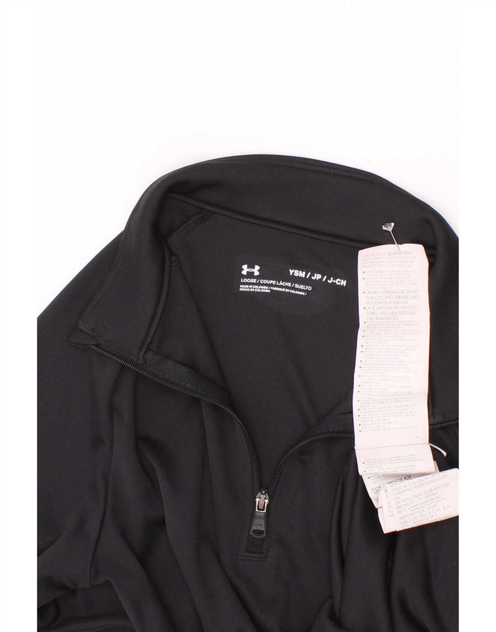 Under Armour Haut de survêtement graphique pour garçon 7-8 ans Petit Noir