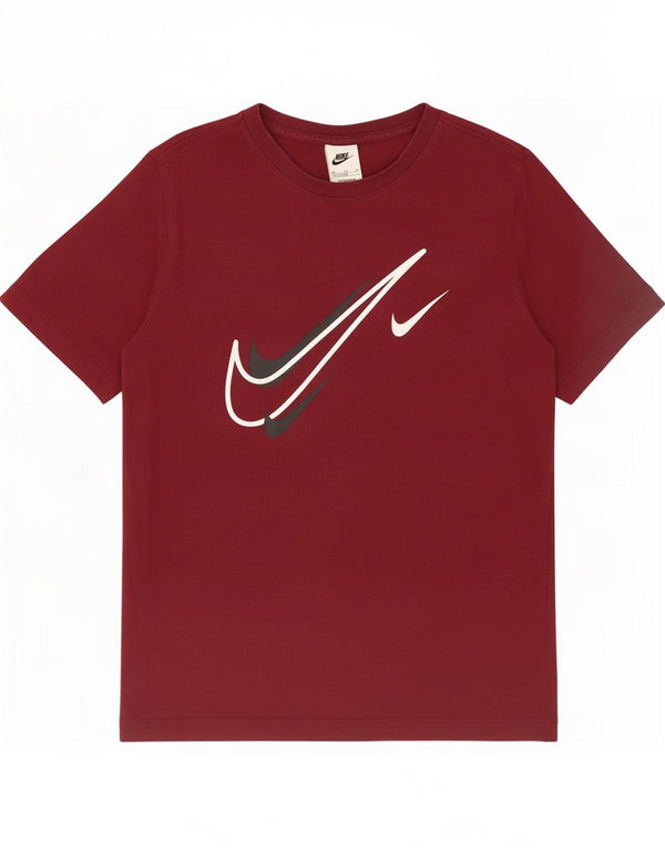 Nike T-shirt graphique pour garçon 13-14 ans XL en coton bordeaux