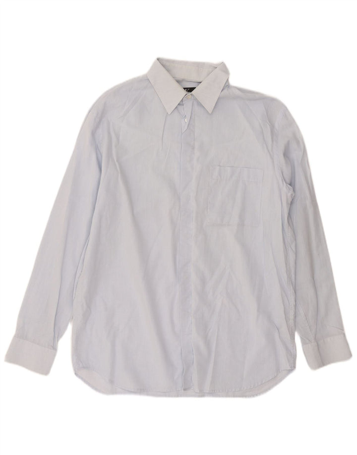Calvin Klein Chemise Homme Taille 41 Coton Bleu Moyen