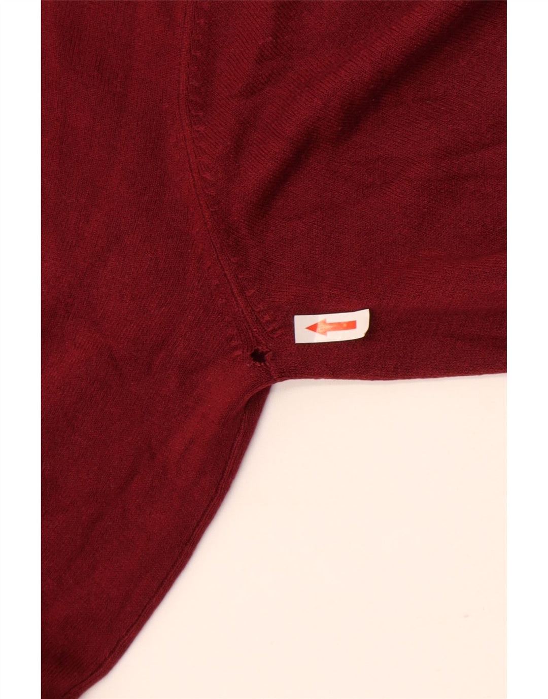 Marks & Spencer Pull col V pour homme en acrylique rouge Taille L