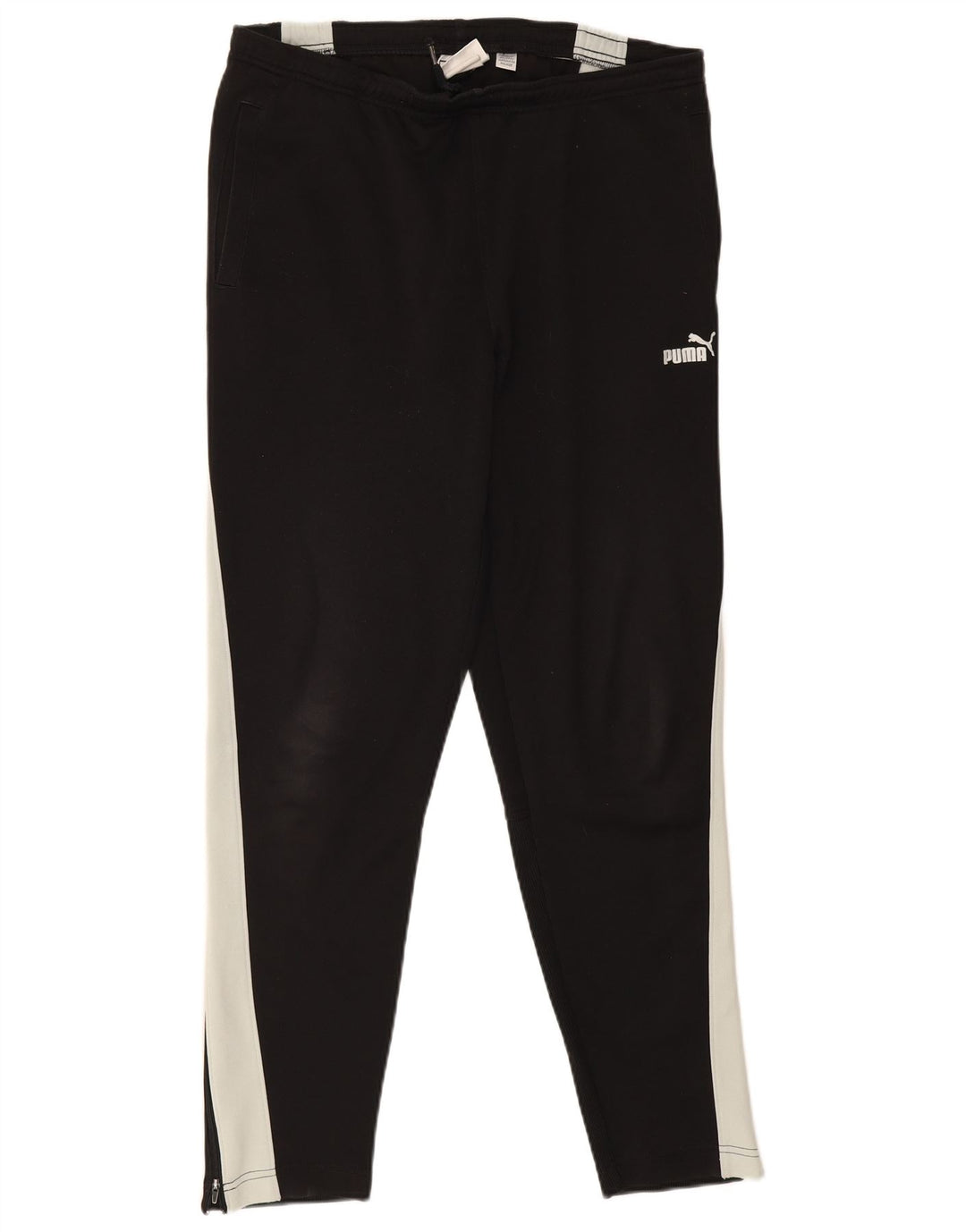 Puma Pantalon de Survêtement Homme Noir Medium Colourblock