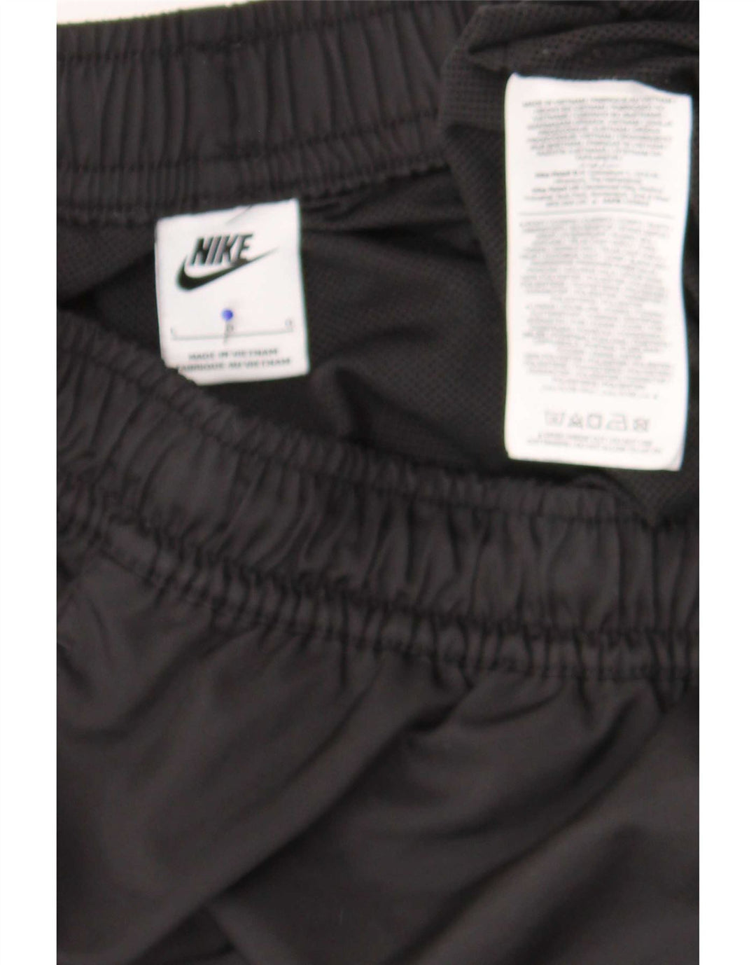 Short de sport Nike pour hommes, grand, noir, polyester