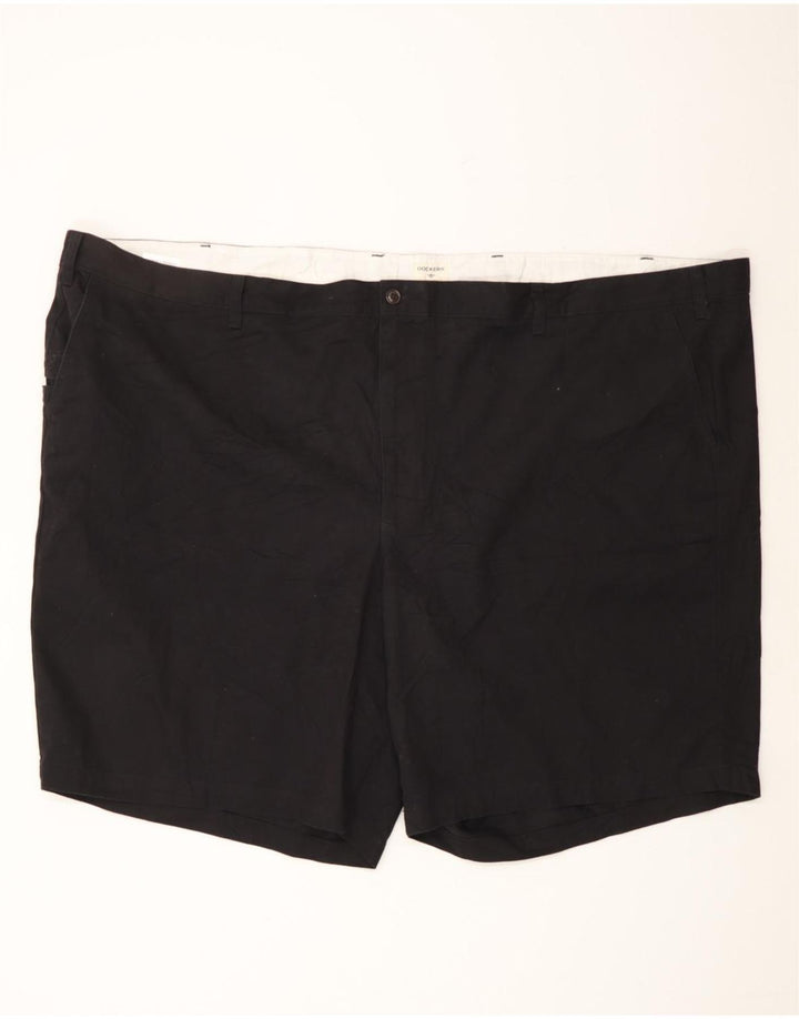 DOCKERS Mens Chino Shorts W60 6XL Black Cotton Vintage Dockers and Second-Hand Dockers from Messina Hembry 