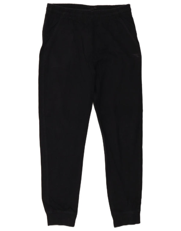 DIADORA Mens Tracksuit Trousers Joggers Small  Navy Blue Cotton