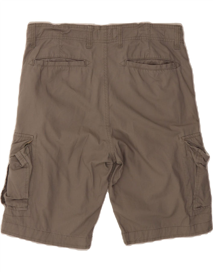 JACK & JONES Mens Comfort Fit Cargo Shorts Medium W36 Grey Cotton Vintage Jack & Jones and Second-Hand Jack & Jones from Messina Hembry 
