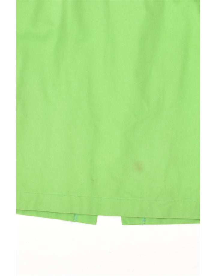 VINTAGE Womens Pencil Skirt W26 Small  Green Cotton | Vintage Vintage | Thrift | Second-Hand Vintage | Used Clothing | Messina Hembry 
