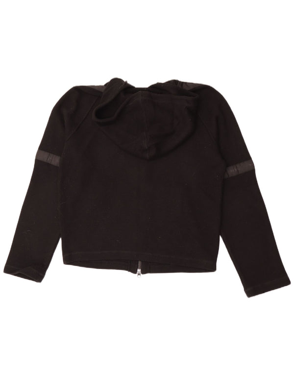 Armani Jeans Cardigan à capuche pour homme en acrylique noir Large