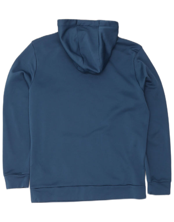 Under Armour Pull à capuche graphique homme petit bleu polyester