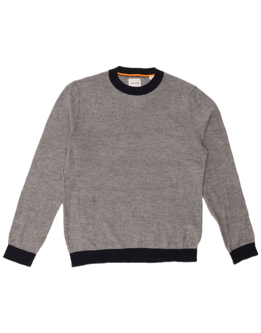 JACK & JONES Pull col rond homme grand gris acrylique