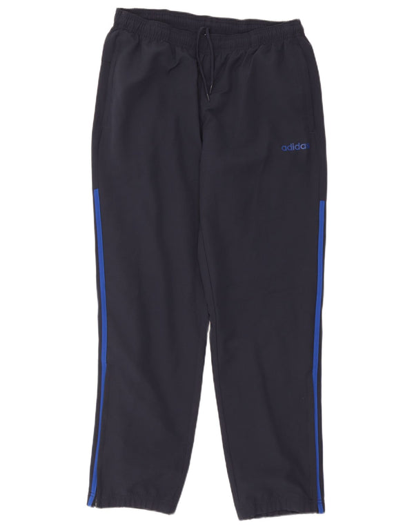 Adidas Pantalon de survêtement pour homme Pantalon de jogging Large Bleu marine Polyester