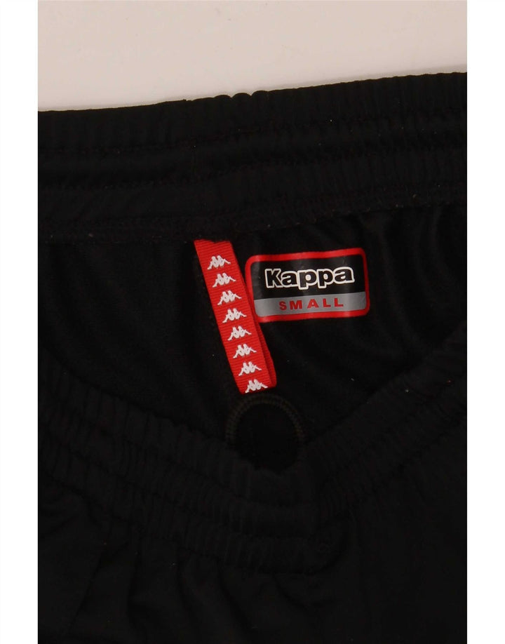 Kappa Pantalon de Survêtement Graphique Homme Petit Noir