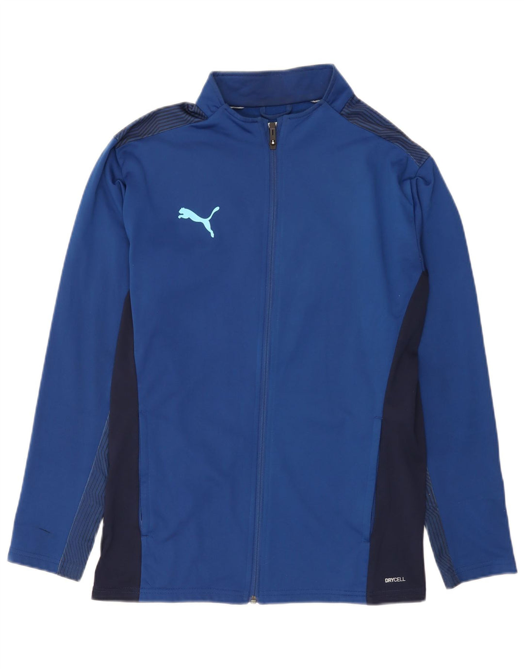 Puma Veste de Survêtement Homme Bleu Moyen Colourblock