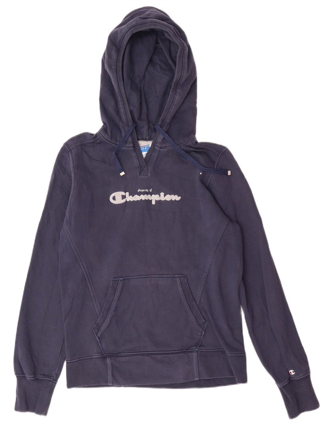 CHAMPION Pull à capuche Heritage Classics pour femme UK 12 Bleu marine moyen
