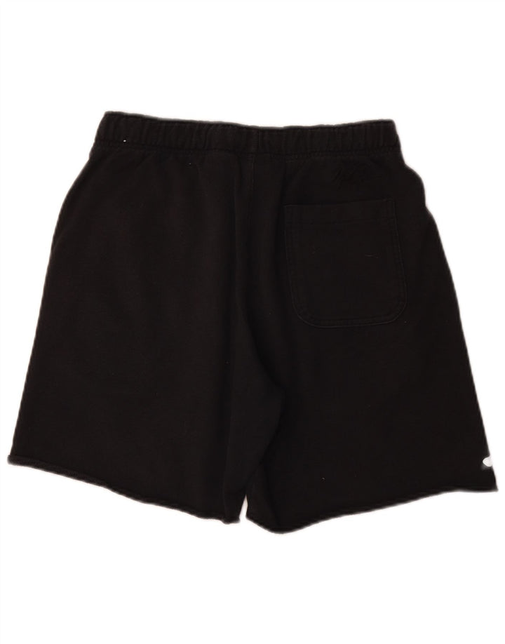 JORDAN Short de sport graphique pour hommes petit coton noir