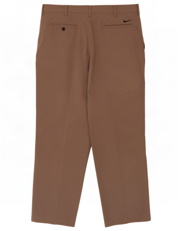 Nike Pantalon Chino Droit Homme W36 L32 Beige Polyester